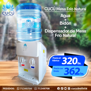 DISPENSADOR NATURAL PARA BIDÓN