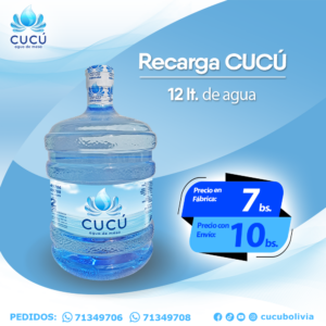 Recarga CUCÚ 12 L.